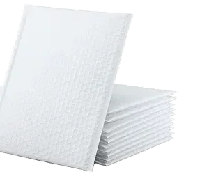 White Plastic Bubble Mailers